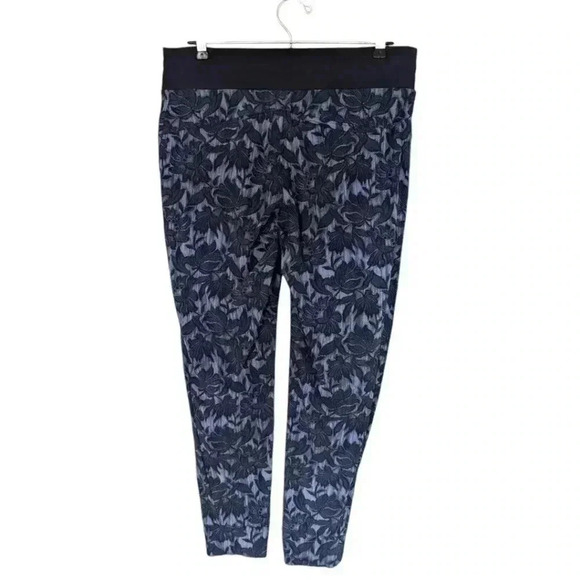Athletes Trekkie North Joggers  Ethereal Bloom Blue High Waisted Women's size 6 - Picture 4 of 15